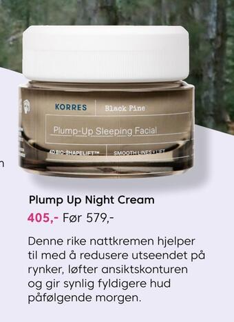 VITA Plump up night cream tilbud