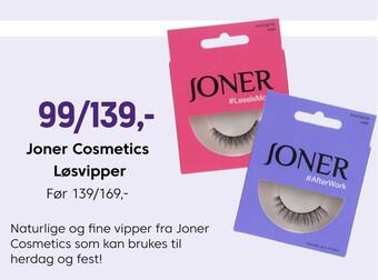 VITA Joner cosmetics løsvipper tilbud
