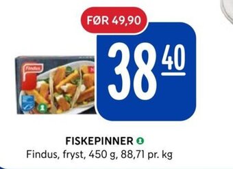 Rema 1000 FISKEPINNER tilbud