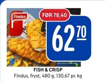 Rema 1000 FISH & CRISP tilbud