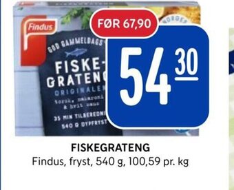 Rema 1000 FISKEGRATENG tilbud