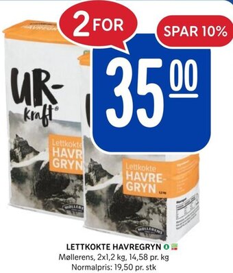 Rema 1000 LETTKOKTE HAVREGRYN tilbud