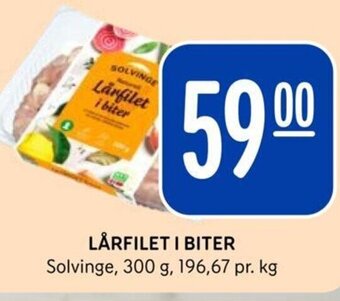 Rema 1000 LÅRFILET I BITER tilbud