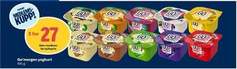Coop Obs Go'morgen yoghurt tilbud