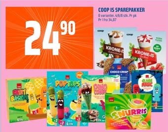 Coop Obs Coop is sparepakker tilbud