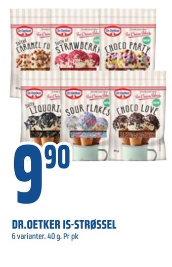 Coop Obs Dr.oetker is-strøssel tilbud