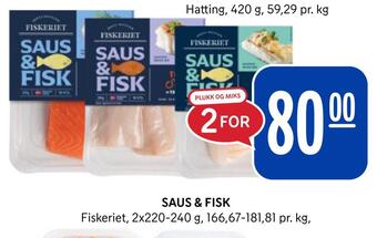 Rema 1000 Saus & fisk tilbud