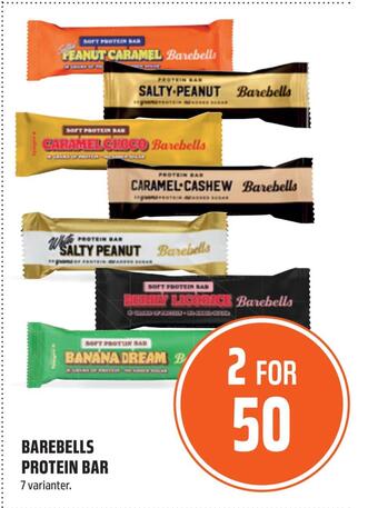 Coop Obs Barebells protein bar tilbud