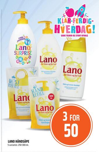 Coop Obs Lano håndsåpe tilbud