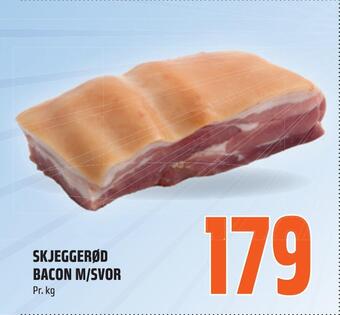 Coop Obs Skjeggerød bacon m/svor tilbud