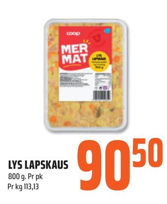 Coop Obs Lys lapskaus tilbud
