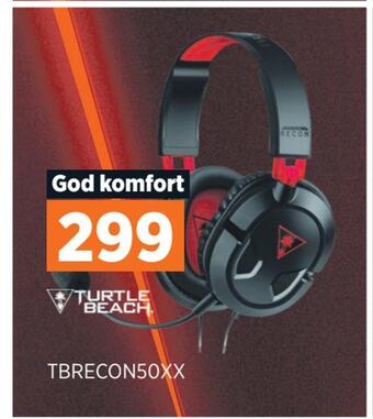 POWER Turtle beach tbrecon50xx tilbud