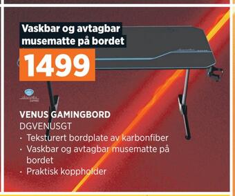 POWER Venus gamingbord tilbud