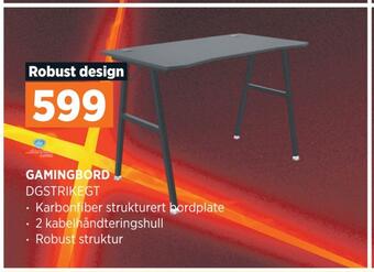 POWER Gamingbord tilbud