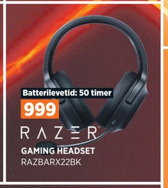 POWER Gaming headset tilbud