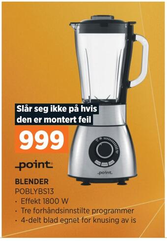 POWER Blender tilbud