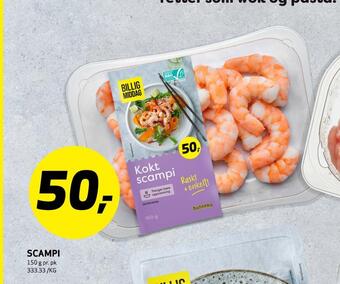 Bunnpris Scampi tilbud