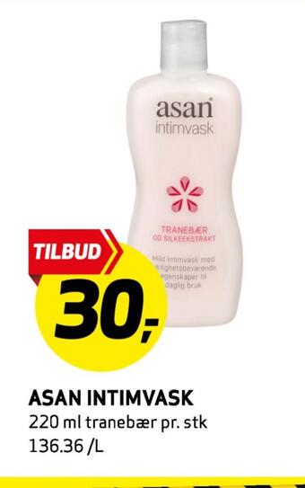 Bunnpris Asan intimvask tilbud
