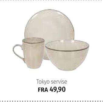 Nille Tokyo servise tilbud