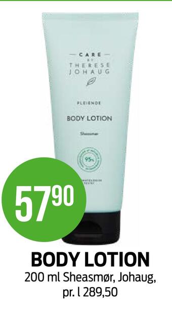 Body lotion