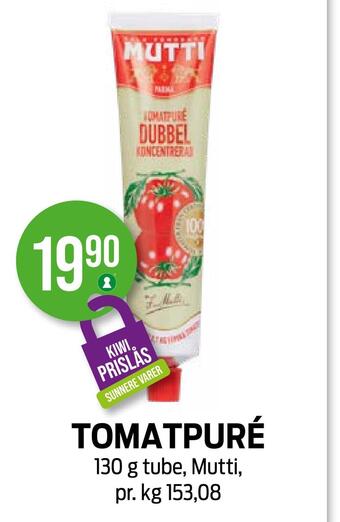 Kiwi Tomatpuré tilbud