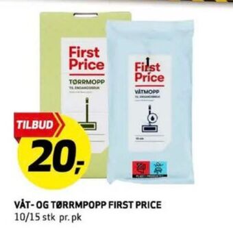 Bunnpris First price mopp tilbud