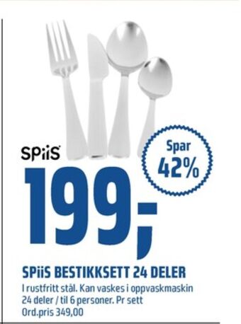 Coop Obs Spiis bestikk tilbud
