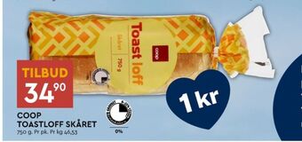 Coop Mega Coop toastbrød tilbud