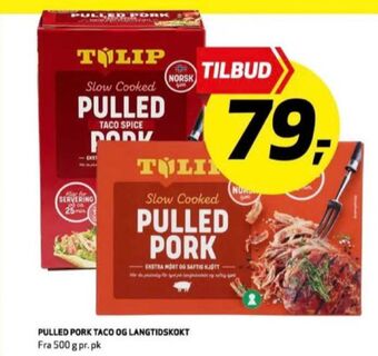 Bunnpris Tulip pulled pork tilbud