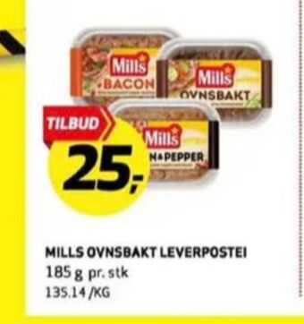 Bunnpris Bacon leverpostei tilbud