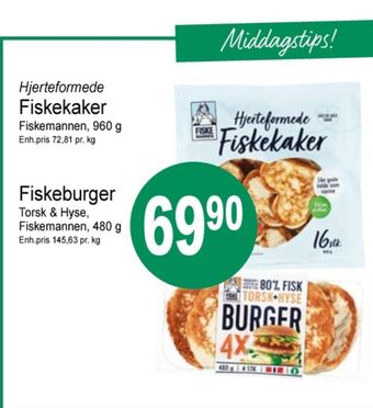 Joker Fiskemannen fiskekaker tilbud