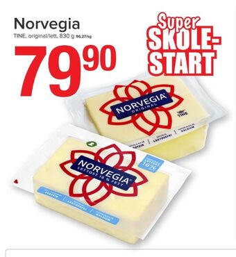 Eurospar Norvegia skæreost tilbud