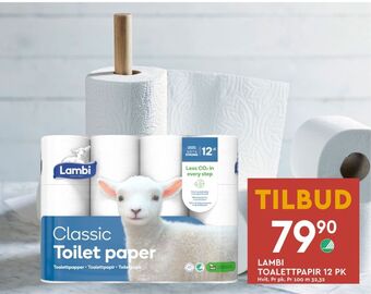 Coop Mega Lambi toalettpapir tilbud