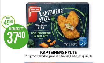 Kiwi Findus fiskeretter tilbud