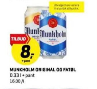 Bunnpris Original øl tilbud
