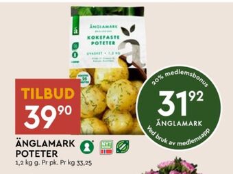 Coop Mega Änglamark poteter tilbud