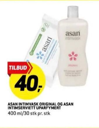 Bunnpris Asan intimvask tilbud
