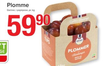 Gartner plommer