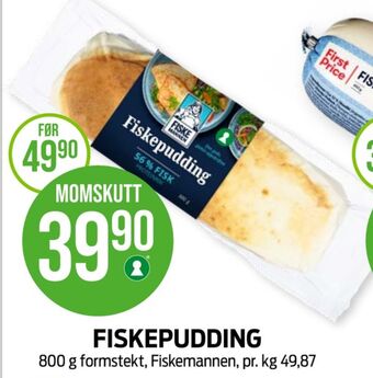Kiwi Fiskemannen fiskepudding tilbud