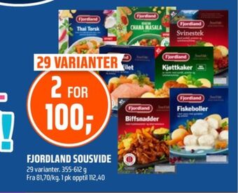 Coop Obs Fjordland ferdigretter tilbud