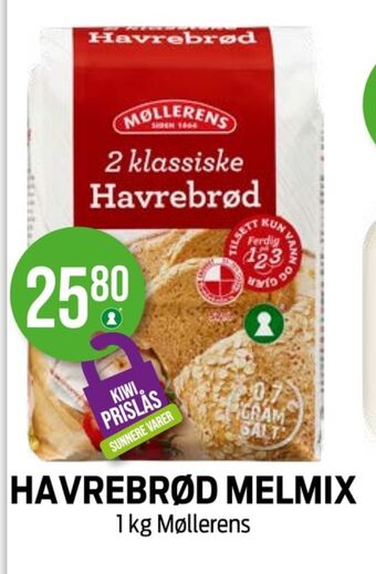 Kiwi Møllerens melblanding tilbud