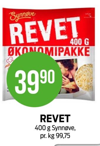 Kiwi Synnøve finden revet ost tilbud