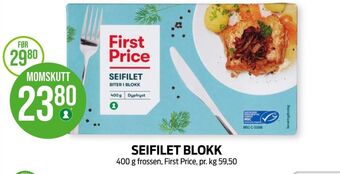 Kiwi First price seifilet tilbud