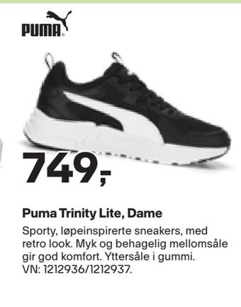XXL Sport Puma trinity lite, dame tilbud
