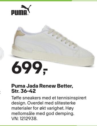 XXL Sport Puma jada renew better, str. 36-42 tilbud