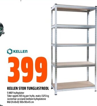 Coop Obs KELLEN STOR TUNGLASTREOL tilbud