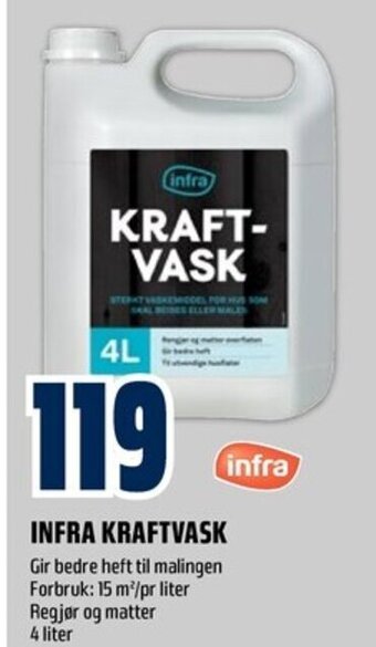 Coop Obs INFRA KRAFTVASK tilbud