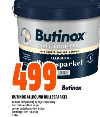 Coop Obs BUTINOX ALLROUND RULLESPARKEL tilbud