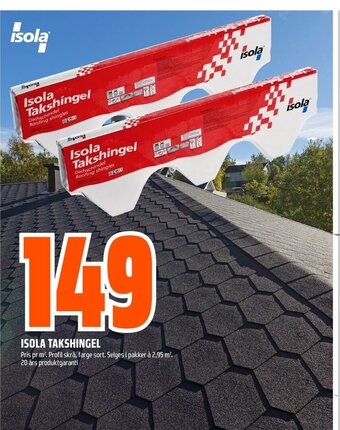 Coop Obs ISOLA TAKSHINGEL tilbud