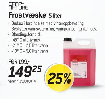 Thansen Frostvæske tilbud